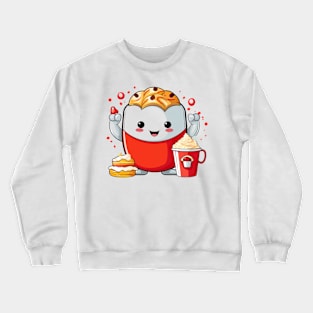 Donut kawaii  junk food T-Shirt cute  funny Crewneck Sweatshirt